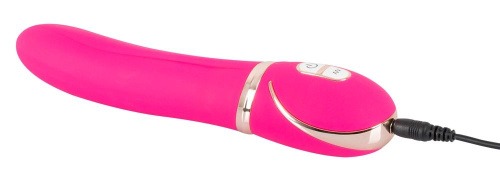 Розовый вибромассажер для точки G Glam Up Pink GR - 22 см. фото 3 Розовый вибромассажер для точки G Glam Up Pink GR - 22 см. фото 3