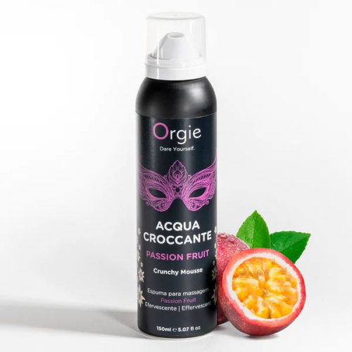 Хрустящая пенка для массажа Acqua Croccante Passion Fruit - 150 мл. фото 2
