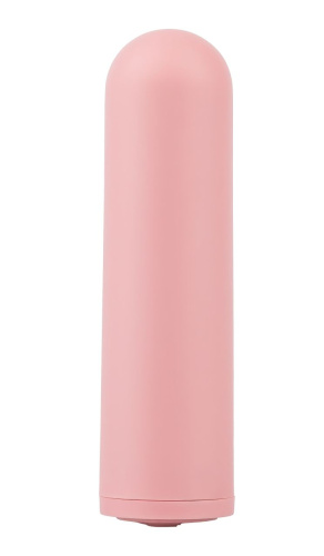 Нежно-розовая вибропуля Java - 7,8 см. Нежно-розовая вибропуля Java - 7,8 см.