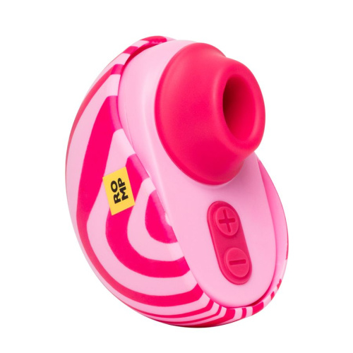 Розовый бесконтактный клиторальный стимулятор Romp Spin фото 2