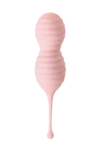 Нежно-розовые вагинальные шарики ZEFYR с пультом ДУ фото 2