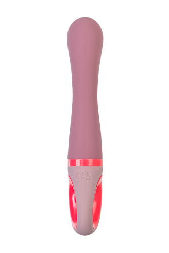 Розовый вибратор для G-стимуляции Rose - 19 см. фото 4