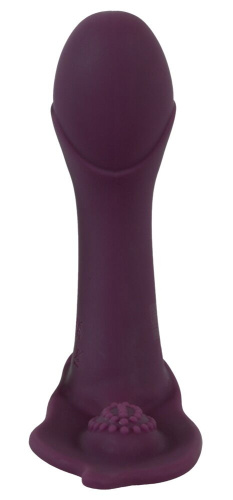 Фиолетовый вибратор для ношения в трусиках ARIVA RC Panty Vibrator фото 5