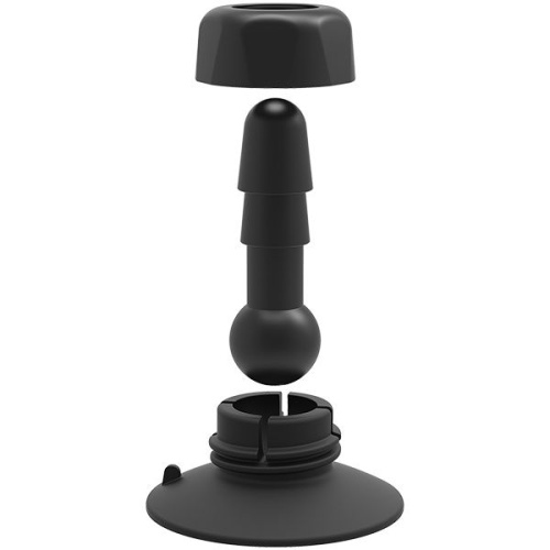 Плаг с присоской для фиксации насадок Deluxe 360° Swivel Suction Cup Plug фото 6