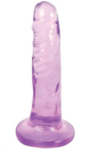 Фиолетовый фаллоимитатор Slim Stick Dildo - 15,2 см. Фиолетовый фаллоимитатор Slim Stick Dildo - 15,2 см.