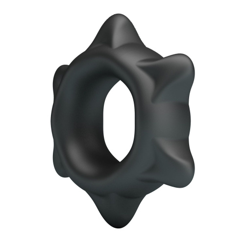 Черное эрекционное кольцо Ethaniel Черное эрекционное кольцо Ethaniel