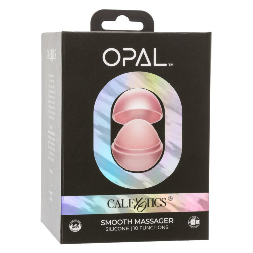 Розовый вибромассажер Opal Smooth Massager фото 3