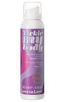 Массажная хрустящая пенка Tickle My Body Fresh Mint с ароматом мяты - 150 мл.