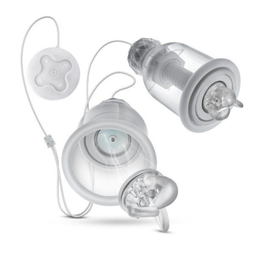 Прозрачные вибронасадки на соски со сменными колпачками Titillator фото 6 Прозрачные вибронасадки на соски со сменными колпачками Titillator фото 6