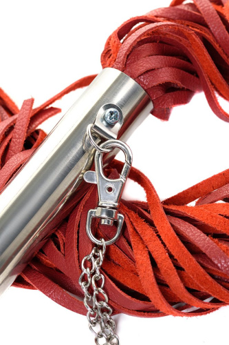 Красная кожаная плеть фото 4 Красная кожаная плеть фото 4