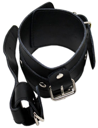 Черная манжета с фиксацией больших пальцев фото 4