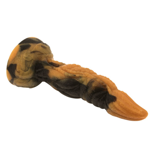 Силиконовый фантазийный фаллоимитатор Tyrannosaurus - 20,5 см. фото 6