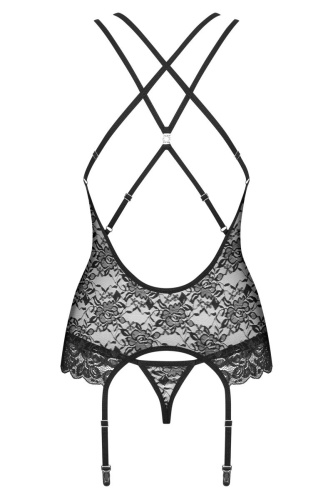 Нежный кружевной корсаж с цветочным мотивом фото 3 Нежный кружевной корсаж с цветочным мотивом фото 3