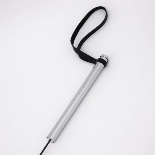 Черный стек с металлической ручкой фото 2