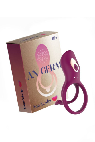 Сливовое эрекционное виброкольцо кольцо AN Germ фото 2 Сливовое эрекционное виброкольцо кольцо AN Germ фото 2