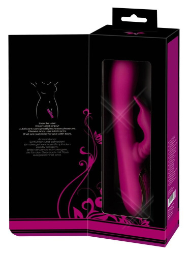 Фиолетовый вибратор 3 Function Vibrator с вращением бусин - 23 см. фото 3 Фиолетовый вибратор 3 Function Vibrator с вращением бусин - 23 см. фото 3