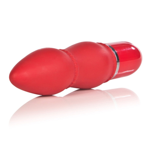 Красный анальный вибратор COLT Rider - 14 см. фото 3