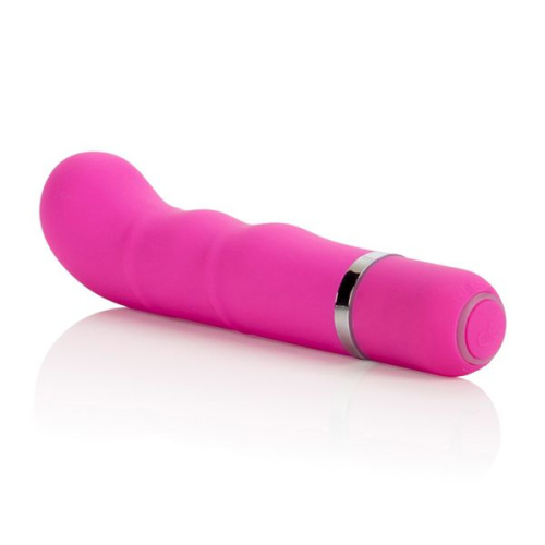 Розовый вибромассажер 10-Function Charisma Ripply - 11 см. фото 4