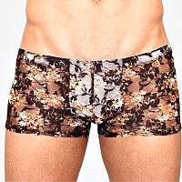 Мужские сетчатые боксеры с бежевыми розами Rose Boxer