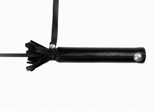 Черный классический стек с петлёй - 63 см. фото 4