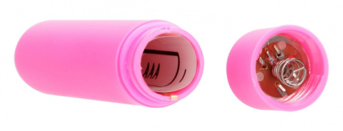 Розовая вибропуля Speed Bullet - 9,3 см. фото 4