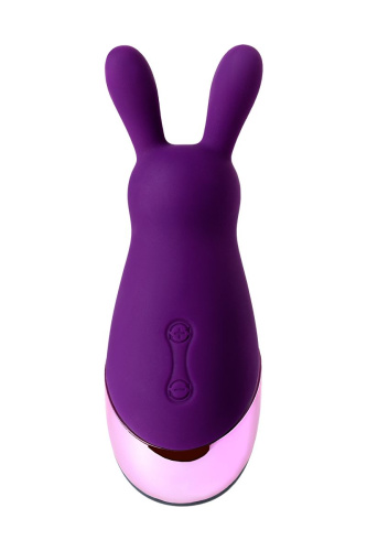Фиолетовый стимулятор эрогенных зон Eromantica BUNNY - 12,5 см. фото 2