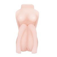 Телесный мастурбатор в виде миниатюрной девушки