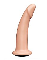 Телесная гладкая насадка Harness - 14,7 см.