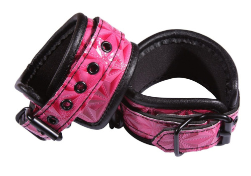 Розовые оковы на ноги Sinful Ankle Cuffs Розовые оковы на ноги Sinful Ankle Cuffs