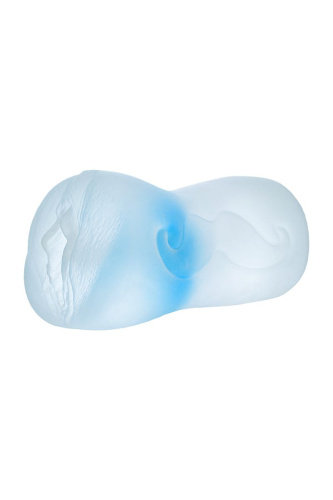 Прозрачный реалистичный мастурбатор Juicy Pussy Subtle Crystal фото 3