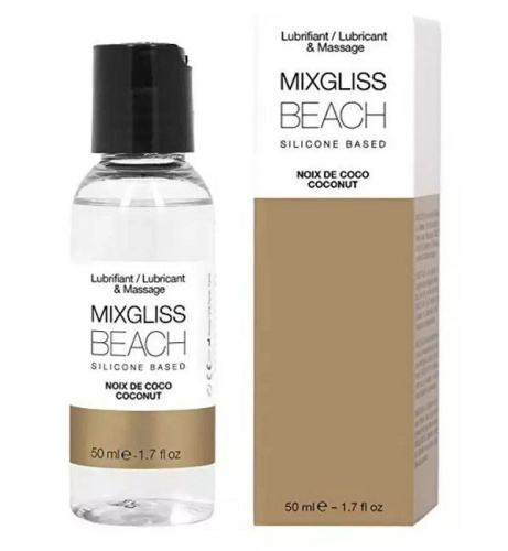 Смазка на силиконовой основе Mixgliss Beach - 50 мл. фото 2