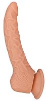 Фаллоимитатор-реалистик на присоске - 21 см.