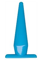Голубая анальная пробка Funky Blue - 10,50 см.