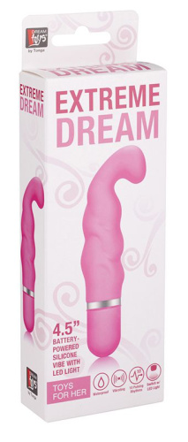 Розовый вибратор для G-массажа NEON EXTREME DREAM PINK - 11,4 см. фото 2 Розовый вибратор для G-массажа NEON EXTREME DREAM PINK - 11,4 см. фото 2