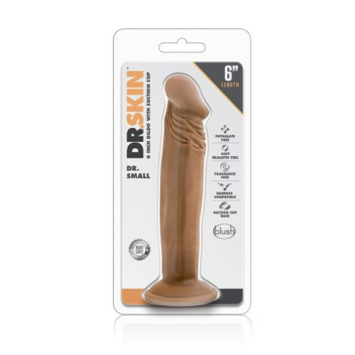 Карамельный фаллоимитатор Dr. Small 6 Inch Dildo - 16,5 см. фото 2