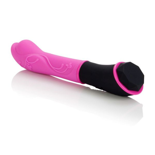 Розовый вибромассажер из силикона TANTRIC AURA MASSAGER - 15 см. фото 4
