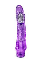 Фиолетовый вибратор-реалистик Mambo Vibe - 22,8 см.