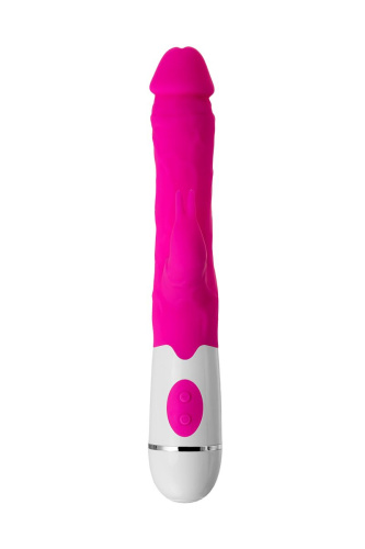 Розовый вибратор A-Toys Mist - 25,4 см. фото 3