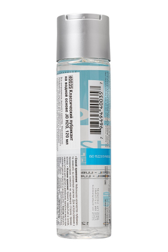Нейтральный лубрикант на водной основе JO Personal Lubricant H2O - 120 мл. фото 3