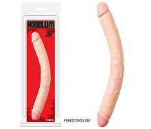 Двусторонний фаллоимитатор Hoodlum - 43 см.