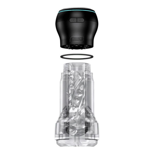 Набор PowerBlow & Feel Pocket Stroker Crystal: мастурбатор и интерактивная насадка фото 5