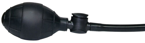 Анальный вибратор с функцией расширения True Black - 17 см. фото 5