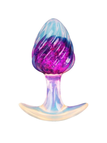 Лиловая анальная пробка - 9 см. фото 2 Лиловая анальная пробка - 9 см. фото 2