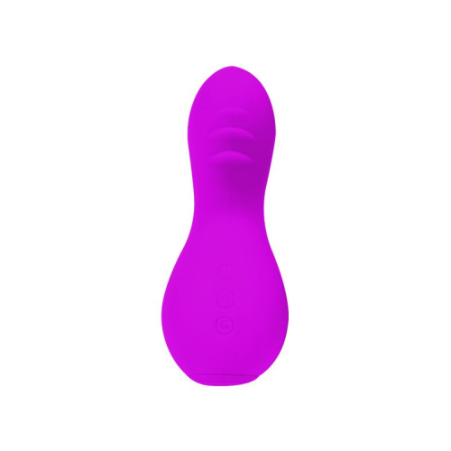 Лиловый клиторальный вибратор Gourd фото 4