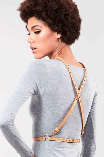 Коричневая упряжь Ypsilon Harness фото 2