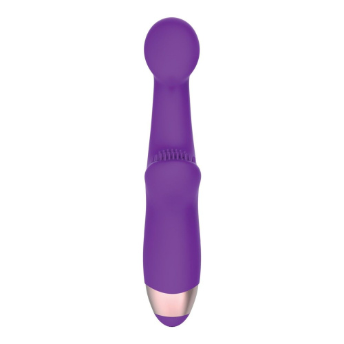 Фиолетовый массажёр для G-точки G-Spot Pleaser - 19 см. фото 2