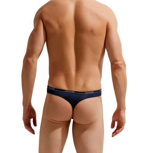 Мужские трусы-тонги с тонкой резинкой Second Skin Thong фото 6