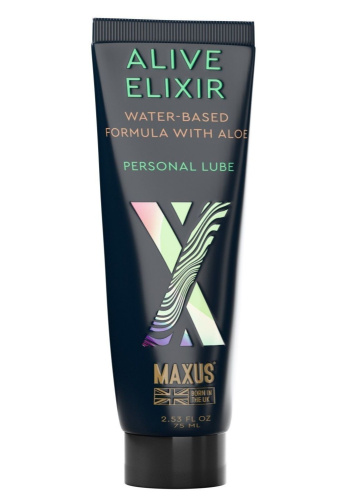 Интимный гель на водной основе MAXUS Alive Elixir - 75 мл. Интимный гель на водной основе MAXUS Alive Elixir - 75 мл.