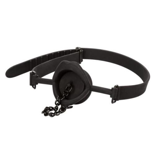 Кляп с пробкой Silicone Stopper Gag фото 3