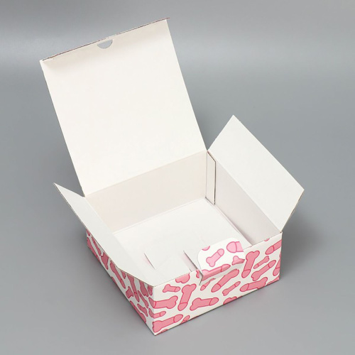 Сборная подарочная коробка «Паттерн» - 15 х 15 х 7 см. фото 3